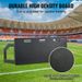Calcio pieghevole da allenamento, calcio portatile 40X16, rimbalzo in HDPE con 2 assi, tavola angolata, rimbalzo, muro di rimbalzo_voghion.com