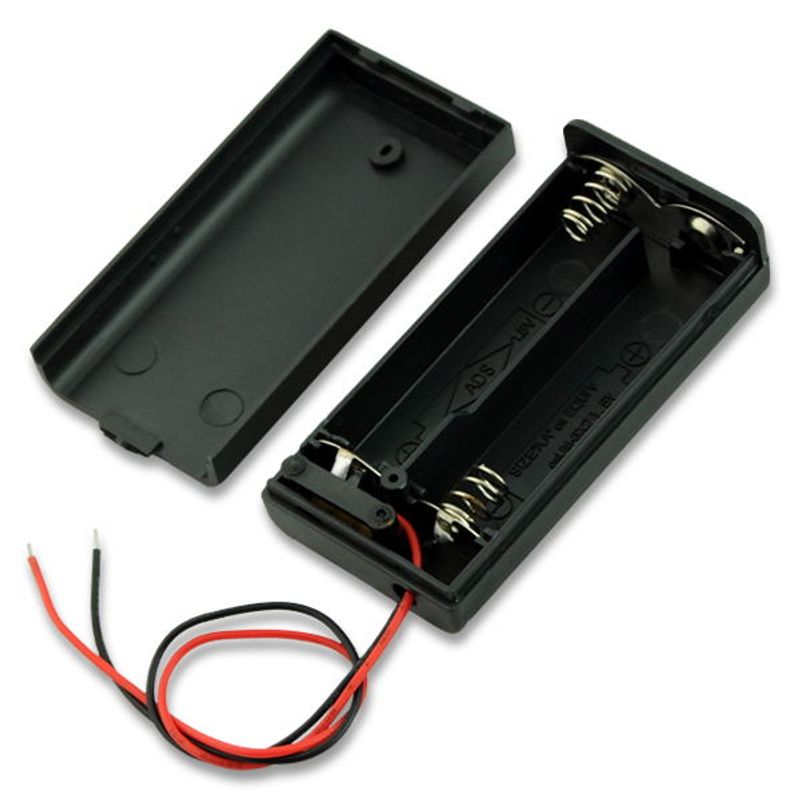 AA AAA Battery Holder 3 4.5 6V For 2 3 4 X AA AAA Battery Holder Case Box With Wire Leads For 2 3 4 * AA AAA Batteries Case_voghion.com