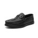 Regal Footwear Krokodil Muster Business Casual Leder Für Männer, Flache Fahren Jugend Trendy Slip-On Lazy, Genäht Rindsleder Herren_voghion.com