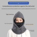 Scaldacollo invernale per donne e uomini, maschera per il viso da ciclismo, copricapo termico integrato per lo sci, foderato in pile, ispessito,_voghion.com