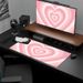 Hot-selling Hypnotic Heart Mouse Pad Large Heart Mouse Pad Office Desk Pad Cute Wind Series_voghion.com