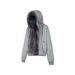 Men's Clothing EME 16oz Fall/Winter Retro Canvas Mountain Carving Imitation Rabbit Fur Full Length Detachable Collar Warm Oversized Jacket_voghion.com
