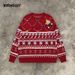 Kuscheliger Weihnachtspullover mit verspieltem Puppen-Design – Oversize-Strickpullover für Damen & Teenager (Rot, Creme, Schwarz) – S/M/L/XL_voghion.com