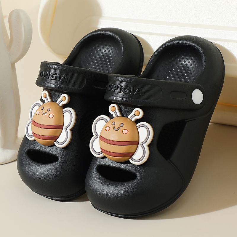 Chaussures pour enfants, pantoufles pour enfants, chaussures de plage d'été, sandales antidérapantes pour garçons, chaussures d'intérieur pour garçons, chaussures à trous universelles_voghion.com