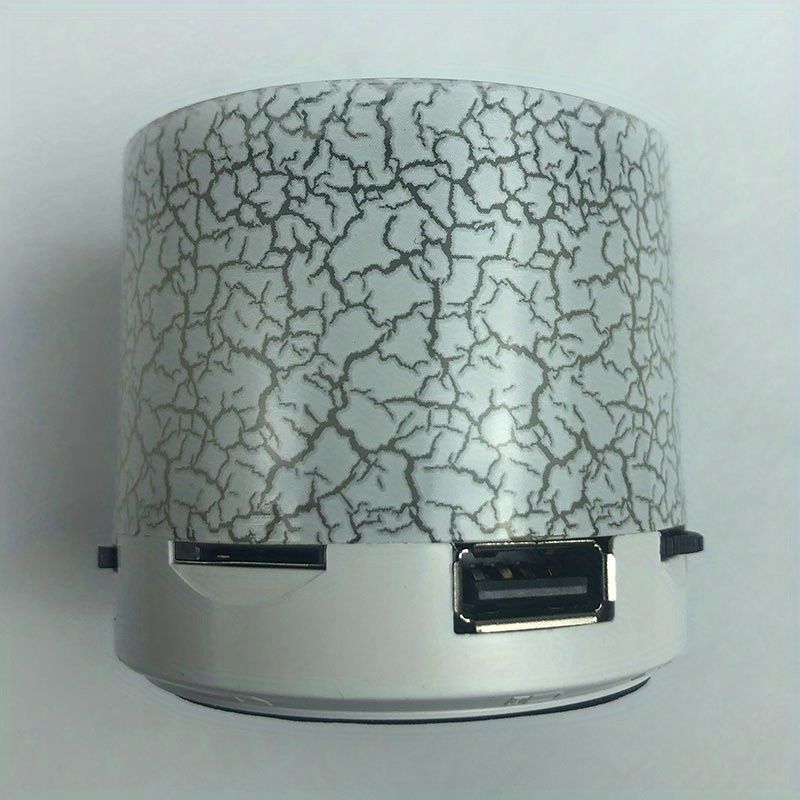Portable Wireless Bass Speaker Audio, With Charging Cable And Auxiliary Cable, FM TF USB Plug-in Card Compatible Fit To_voghion.com