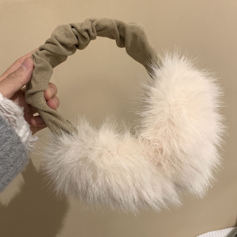 Folding Headband Earmuffs Winter Women's Winter Cycling Warm Cold Earmuffs Winter Windproof And Antifreeze Ear Bag Warm Ear Cover_voghion.com