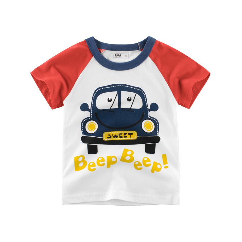 Kinderkleidung Sommer Jungen Kurzarm-T-Shirt Kinderkleidung_voghion.com