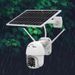 Low Power Consumption Surveillance Wireless WiFi Security Dome Smart Remote Night Vision Outdoor Solar Camera_voghion.com
