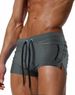 Boxer da bagno sexy da uomo, a vita bassa, con tasche laterali, taglie forti, ad asciugatura rapida_voghion.com