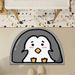 Bathroom Door Absorbent Mat Cartoon Small Carpet Special Shape Bathroom Diatom Mud Quick Drying Cute Bathroom Foot Mat_voghion.com