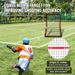 Softball Throwback Return Bounce Ft per 5x7 Lacrosse Training Rebounder Backyard Back Pitchback Net Baseball Volley Screen_voghion.com