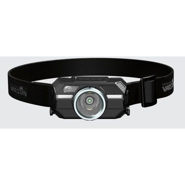 Linterna frontal inteligente de luz potente, ultrabrillante, con sensor de inducción, ideal para pesca nocturna. Recargable, batería de larga duración._voghion.com