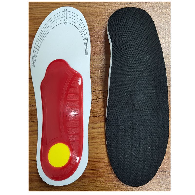 New arch sports insoles, shock absorption and sweat absorption arch support insoles, basketball running EVA correction insoles_voghion.com