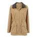 Khaki Autumn And Winter New Stitching Leather Loose Windbreaker Jacket 2025 European And American Fashion Coat Women_voghion.com