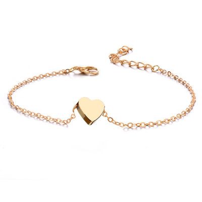 Schmuck Fuß Zubehör Heißer Verkauf Sommer Strand Neue Runde Perle Kette Pfirsich Herz Form Fußkettchen Für Frauen_voghion.com