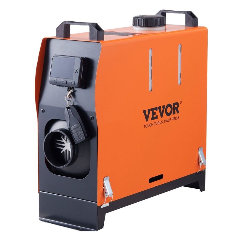 VEVOR Diesel Air Heater All-in-one 12V 5KW Bluetooth App LCD For Car RV Indoors_voghion.com