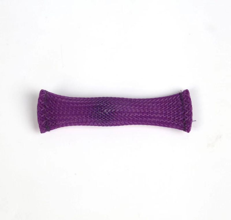 Stress Relief Toys Multi Color Pull Net Bead Squeeze Venting Toy Fidget Toy Decompression Braided Net Tube Marble Toy_voghion.com