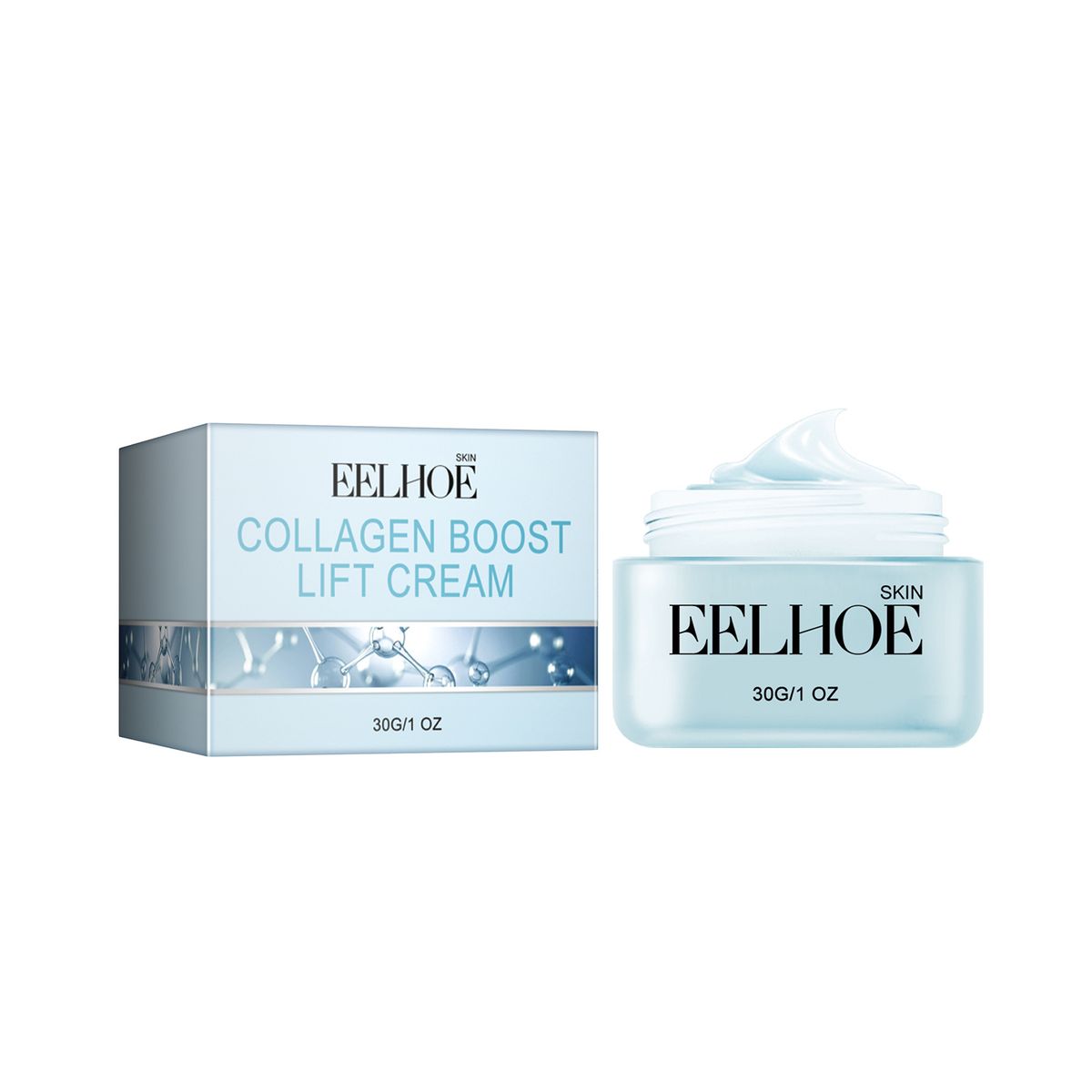 EELHOE Collagen Wrinkle éclaircit les rides, hydrate et raffermit la peau, crème anti-âge pour le visage_voghion.com