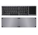 Foldable Bluetooth Keyboard With Touchpad – Ultra-Thin Portable Design, Type-C Charging, Universal Compatibility For Laptop/Tablet/Phone (Gray)_voghion.com