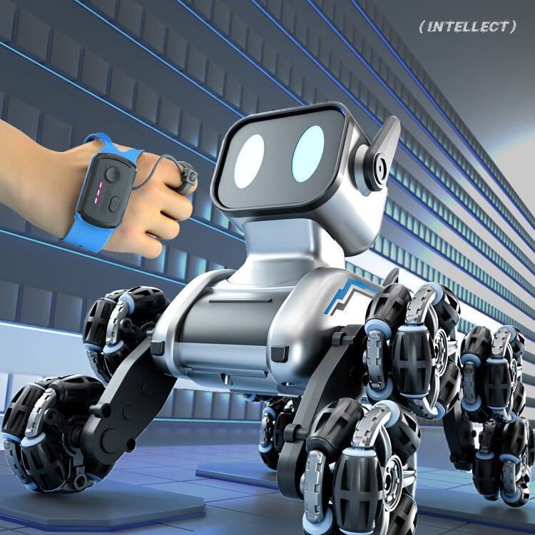 Children's Gesture Induction Remote Control Robot Dog_voghion.com