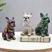 Supplies Colorful Dog Ornaments Home Entrance Office Desktop Decorations Resin Crafts Display_voghion.com
