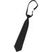 JK Black Tie For Women, Student Bow Tie, College Style Shirt, Men's Zipper No-Tie Shirt Accessory Wholesale_voghion.com
