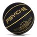 Size 7 Rubber Basketball - Durable Non-Slip, Suitable For Indoor And Outdoor Games, Black_voghion.com