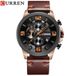 Men's Waterproof Quartz Watch With Date Function, Round Large Dial, Mineral Crystal, Alloy Case, Business Style Large Dial Calendar Men's Watch_voghion.com