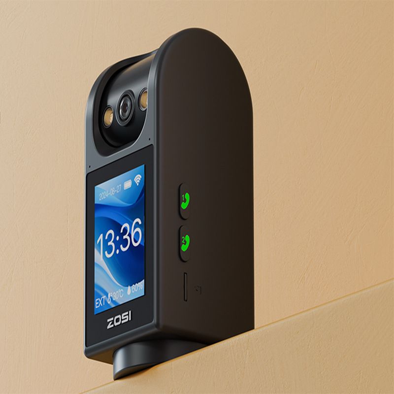 Wireless WiFi Indoor Security Camera With 360° Pan-Tilt, Night Vision, Two-Way Audio, Motion Detection & Remote Monitoring​_voghion.com
