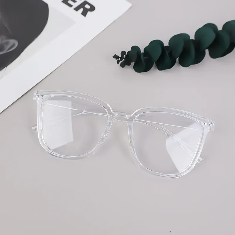 Moda Moda Classici Semi Senza Montatura Anti Blu Luce Blocco Occhiali Da Vista Donne Uomini Quadrati Ray Filtro Montature Per Occhiali Computer_voghion.com