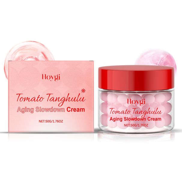 HOYGI Tomato Capsule Facial Moisturizing, Firming, Dimming Fine Lines, Non Sticky, Relieving Drying And Moisturizing_voghion.com