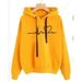 2021 Autumn Winter New Loose Korean Style Printed Casual Hooded Thickened Sweatshirt Long Sleeve Top Women's Clothing_voghion.com