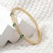 2025 neues Smaragd-Zirkon-Armband, Nischendesign, modischer High-End-Schmuck für Frauen_voghion.com
