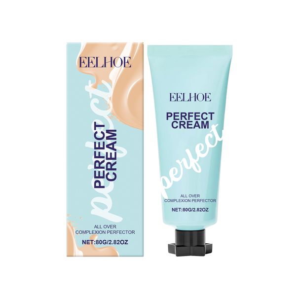 EELHOE Elfenbeinweißer Concealer, täglicher, langanhaltender, aufhellender und schwer zu entfernender Make-up-Defekt-Abdeckungs-Gesichts- und Körpercreme_voghion.com