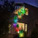Solar LED Hummingbird Chime - 63cm Garden Decor_voghion.com
