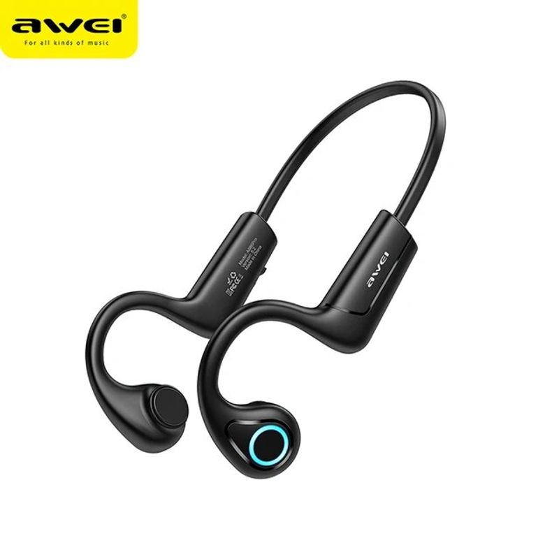Awei A886BL Air Conduction Wireless Headphones Bluetooth 5.2 Sport Earphone In-ear Earbud For HIFI Running Handsfree Headset_voghion.com