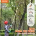 VEVOR Manual Pole Saw,4.6-9.8 Ft Extendable Tree Pruner, Sharp Steel Blade For High Branches Trimming, Manual Branch Trimmer With Lightweight Alumin_voghion.com