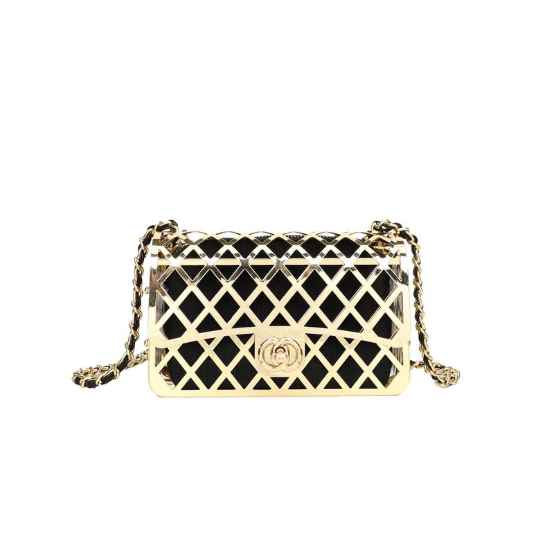 2023 Women‘s Fashion Original Designer Hobo Knotted Bag Metal box Handbag Hot Summer Hollow Out Bags_voghion.com
