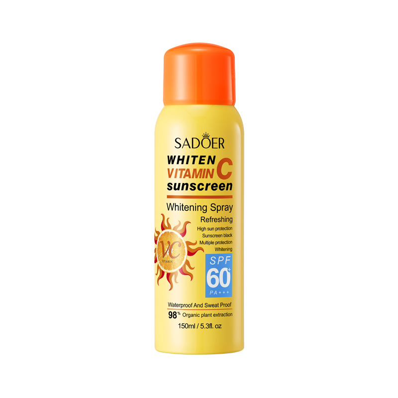 SADOER Vitamin C Spray UV Protection Sunscreen Whitening Two In One_voghion.com