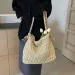 Ladies Fashion Summer Straw Crossbody Bag Women Beach Holiday Shopping Woven Shoulder Handbag Messenger Purses 240802_voghion.com