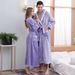 Autumn And Winter Flannel Bathrobes Women's Loose Thickened Extended Warm Loungewear_voghion.com