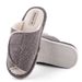 Men's And Women's Velcro Adjustable Open With Swollen Feet, Anti Slip, Exposed Toes, Easy To Clean Indoor Fur Slippers_voghion.com