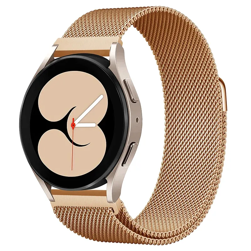 20mm 22mm milánský řemínek pro Samsung Galaxy Watch 6 5 řemínek 44mm 40mm/5 Pro/4 6 Classic/Active 2 náramek Huawei GT 2/3 Pro band_voghion.com