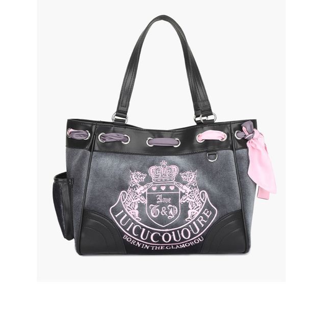 Internet Celebrities With The Same Fashion Trend Popular Girl Color Block Handbag_voghion.com