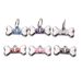 Metal Dog Pet Collar Ornament Zinc Alloy Footprint Bone Pendant Engraved Tag_voghion.com