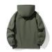 Leichte, wasserdichte Windjacke mit Kapuze für Herren – atmungsaktiver Outdoor-Sportmantel zum Wandern, Laufen und für den Alltag_voghion.com