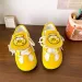 Summer Milk Yellow Puff For Girls Cute Breathable Flat Bottom German Training 2024 New White Shoes With Height Less Than_voghion.com