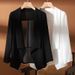 Chiffon Western Style Shawl Outer Match Sun Protection Clothing Small Suit_voghion.com