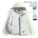 Instant Mountain Wild Style Herbst/Winter 3-in-1 Daunenfutter Outdoor Winddichte Skijacke Mantel_voghion.com