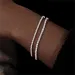 Bracciale tennis con catena in moissanite VVS, in argento sterling, da 2 mm e 2,5 mm, con diamanti di qualità superiore, per donne e ragazze._voghion.com
